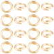 20 шт. латунные открытые кольца для прыжков&nbsp;KK-BBC0023-10C-1