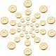 Spacer бисер латунные&nbsp;KK-FH0001-84G-1