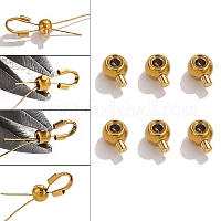 Наконечники бусин из нержавеющей стали 304&nbsp;STAS-K268-01B-G