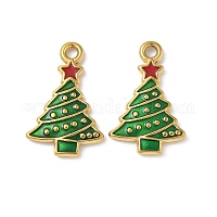 Подвески из нержавеющей стали 304 с эмалью&nbsp;STAS-L300-012G-36