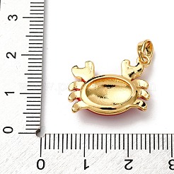 Латунь эмаль подвески&nbsp;KK-K305-04G