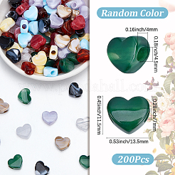 200шт акриловые бусины&nbsp;SACR-SP0001-39