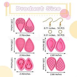 Наборы для изготовления сережек с подвесками своими руками&nbsp;DIY-SZ0006-64