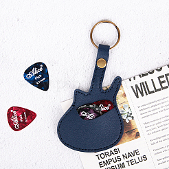 Кожаный брелок для медиатора&nbsp;AJEW-WH20816-061AB-04