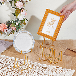 12 шт. железные мольберты для декоративных тарелок&nbsp;ODIS-WA0001-03