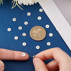 20 шт. 925 бусины-разделители из стерлингового серебра&nbsp;FIND-PH0021-65