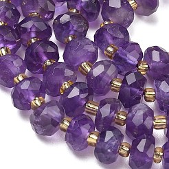 Природный аметист нитей бисера&nbsp;G-L642-J07-02