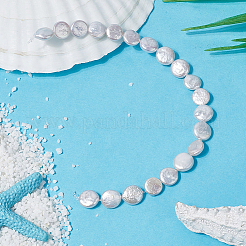 1 нить натуральных бусин из жемчуга Кеши&nbsp;PEAR-LT0001-19