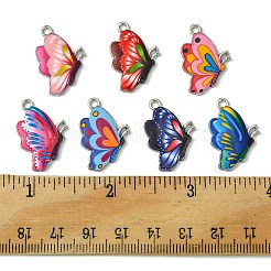 Подвески из сплава с принтом 14 цветов&nbsp;FIND-FS0002-04