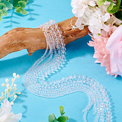 6 нити 6 стилей стеклянных бусин нити&nbsp;EGLA-TA0013-21A