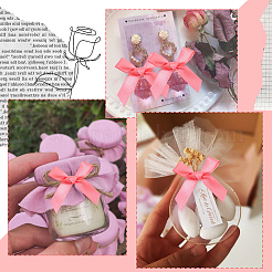 200 шт. аксессуаров для костюма из полиэстера ручной работы&nbsp;DIY-SP0004-86B-02