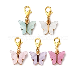 Подвесные украшения из акриловой бабочки&nbsp;HJEW-JM04068