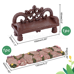 Мини-стулья из смолы&nbsp;AJEW-WH0258-181