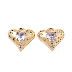 Латунные микро проложить кубического циркония подвески&nbsp;KK-S531-10G