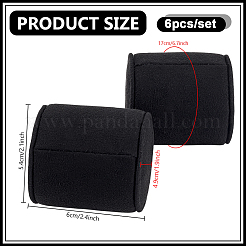 6 шт. фланелевая ткань из микрофибры&nbsp;AJEW-PH0007-36B