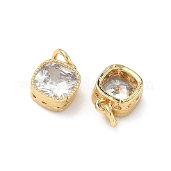 Латунные микро проложить кубического циркония подвески&nbsp;KK-A291-01G-01