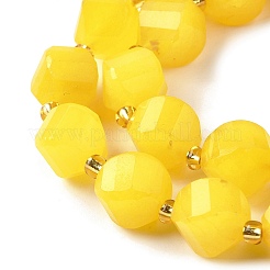 Нити бусин из натурального кварца окрашенные&nbsp;G-U023-A02-05