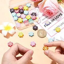 30шт эмалевые бусины из сплава&nbsp;ENAM-CJ0006-20