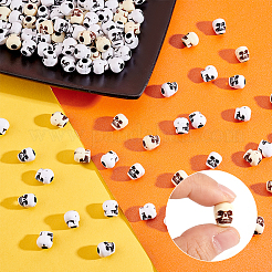 400 шт. 2 стильных акриловых бусин Qpaque&nbsp;SACR-AR0001-07