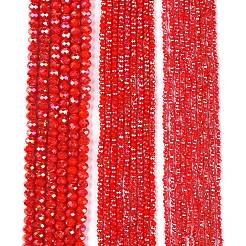 Стеклянные бусины с гальваническим покрытием &nbsp;X-EGLA-A044-P6mm-B22