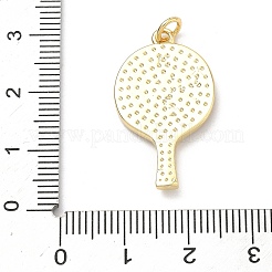 Спортивные латунные подвески из смолы&nbsp;KK-P345-74G