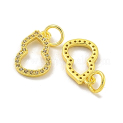 Латунные микро проложить кубического циркония подвески&nbsp;KK-L075-015G