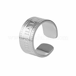 Кольца для манжеты из нержавеющей стали 304 с римскими цифрами&nbsp;FC5135-2