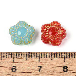 Смешанные стили стеклянные бусины нити&nbsp;GLAA-N061-07