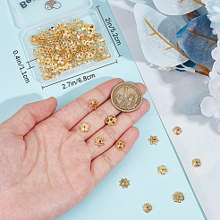 Колпачки для бусин из латуни и сплава&nbsp;FIND-BBC0003-33