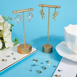 60 шт. 2 цвета фурнитура для сережек-гвоздиков из нержавеющей стали 304&nbsp;STAS-SC0006-69