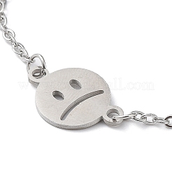 Браслеты из нержавеющей стали 201&nbsp;LS-BJEW-P297-01P-D