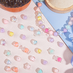 Прозрачные акриловые бусины&nbsp;TACR-PH0001-67