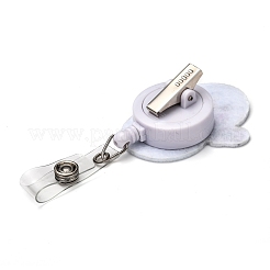 Рождественский снеговик из войлока и пластикового бейджа&nbsp;AJEW-I053-12