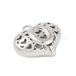 Полые латунные подвески на день святого валентина&nbsp;KK-M289-03O-P