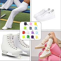 14 пара шнурков из органзы 14 цветов&nbsp;AJEW-SP0003-96