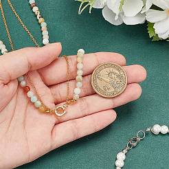 2 шт. 2 цвета 925 стерлингового серебра раскладывающаяся застежка&nbsp;STER-GO0001-33