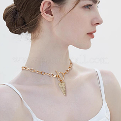 10 шт. 2-х цветные латунные застежки-тоглы&nbsp;KK-BBC0021-22B