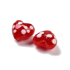 Эмалевые бусины ручной работы в технике лэмпворк&nbsp;LAMP-B030-02B-01