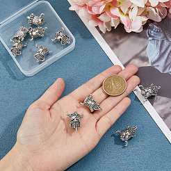 10 шт. бусины из сплава в тибетском стиле&nbsp;TIBEB-DC0001-05