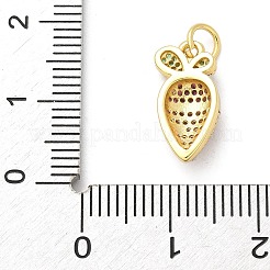 Латунные микро проложить кубического циркония подвески&nbsp;KK-S511-03H-G