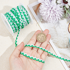 Лента из полиэстера с волнистой бахромой длиной 15 м.&nbsp;OCOR-GF0003-04C