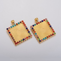 Сеттинги для кулона(кабошонов)&nbsp;ALRI-TAC0001-05B-G