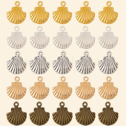 60 шт. 5 цвета подвески из сплава в тибетском стиле&nbsp;FIND-SC0016-88