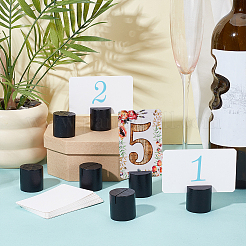 24 шт. держатель для блокнота из дерева-колонны&nbsp;AJEW-BC0009-95A