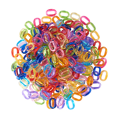 250 г прозрачных акриловых соединительных колец&nbsp;TACR-CJ0001-36