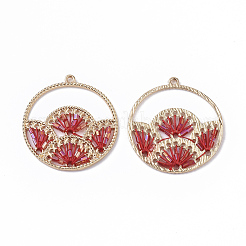 Тканые подвески из полиэфирной нити&nbsp;FIND-N004-002C