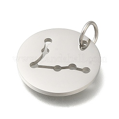 Подвески из нержавеющей стали 304 с защитой от потускнения&nbsp;STAS-M074-02L-P