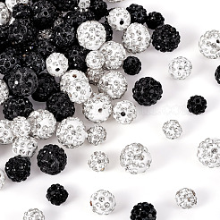 120 шт. 6 вида страз в форме диско-шара&nbsp;RB-TA0001-14