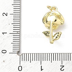 Латунные микро проложить кубического циркония подвески&nbsp;KK-H255-26G