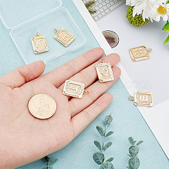 6шт 6 латунные подвески&nbsp;KK-AR0003-66